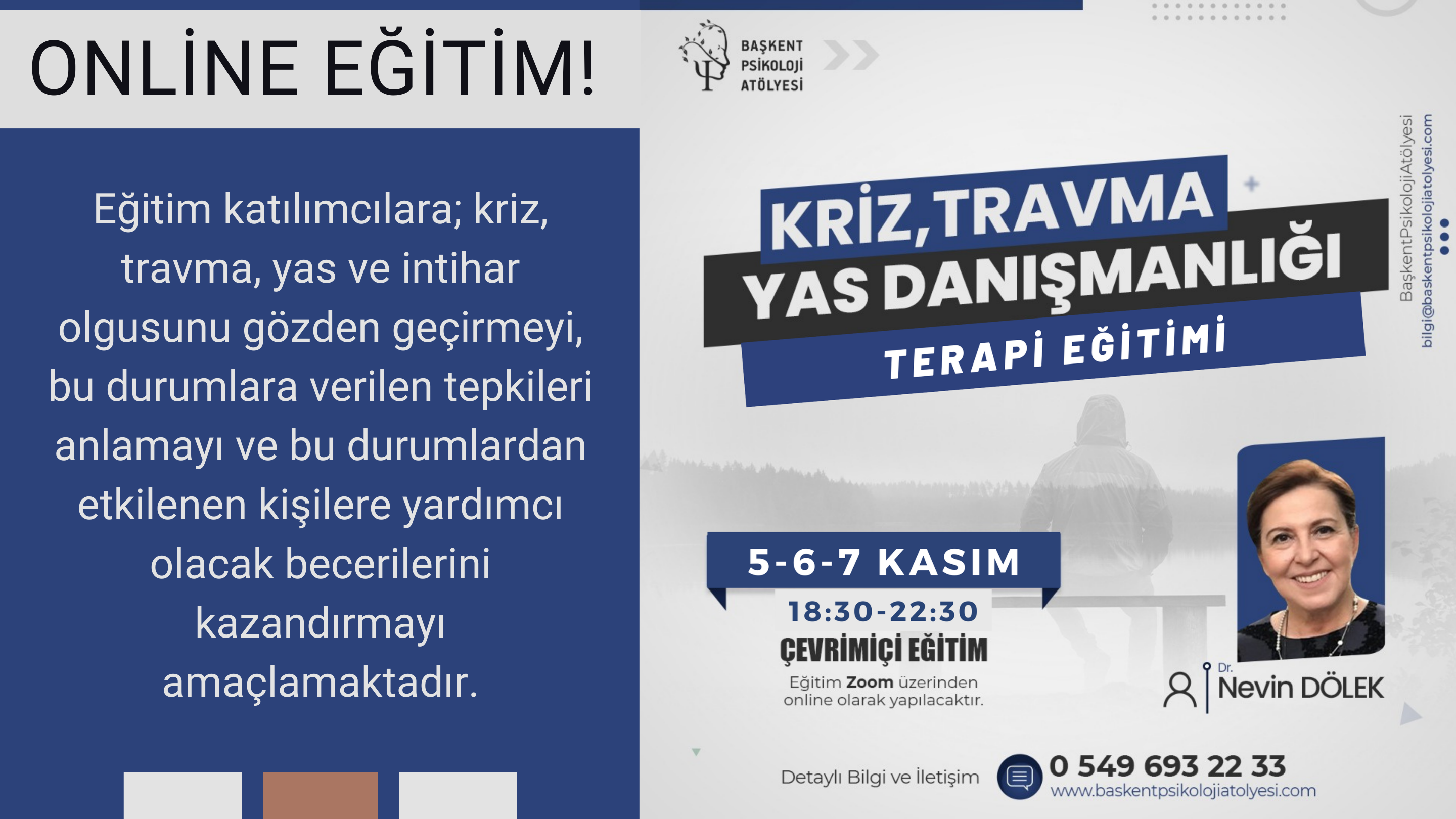 Kriz-Travma-Yas Danışmanlığı Eğitimi