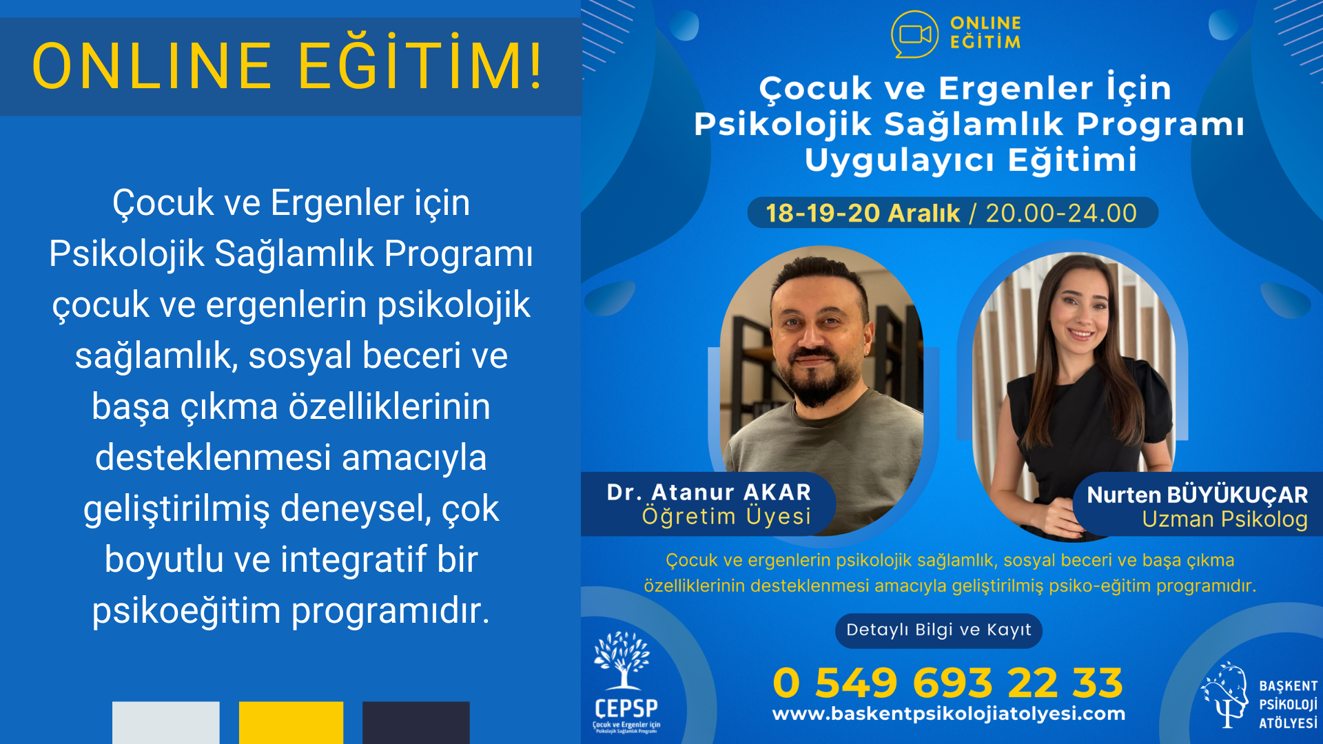 CEPSP101-Uygulayıcı Eğitimi